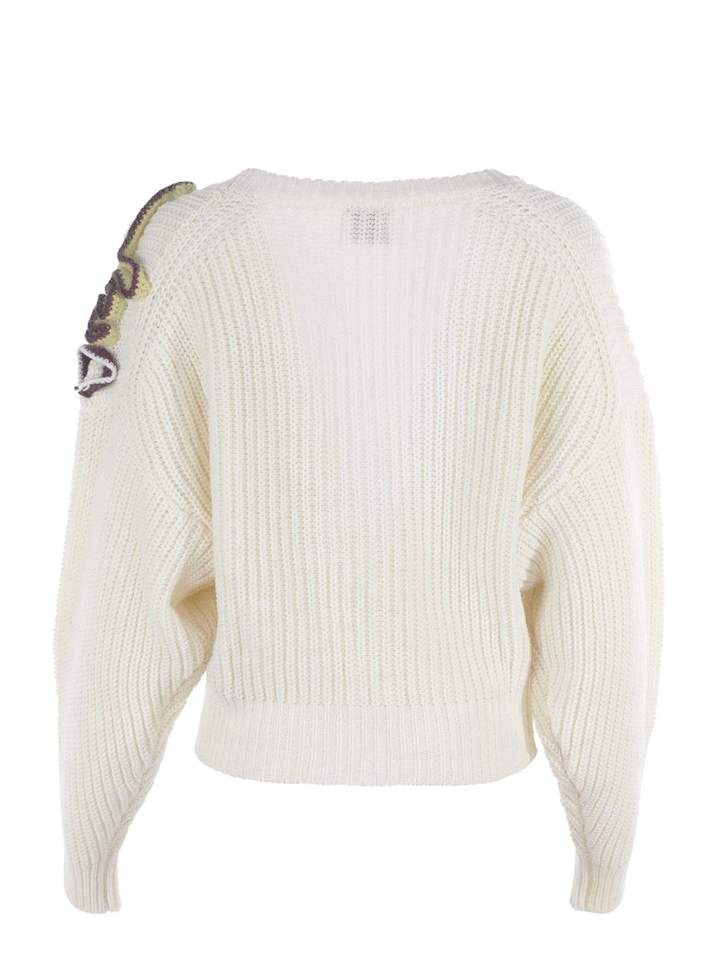 ALYSI Sweaters 254419 A4054-TE Off white