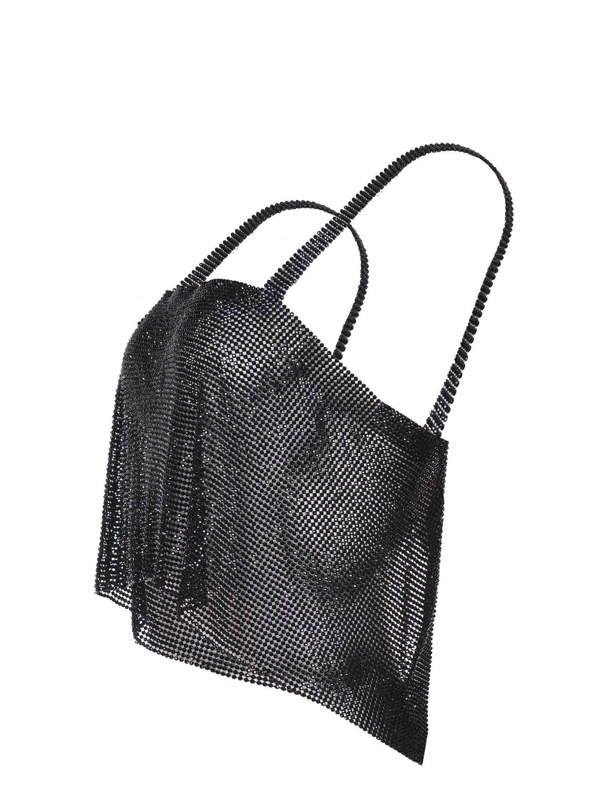 TWENTY FOURHAITCH Top A0121-NEW CETUS NERO Black