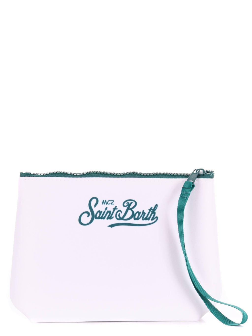 MC2 SAINT BARTH Pouch ALIN001 03846L White/Green