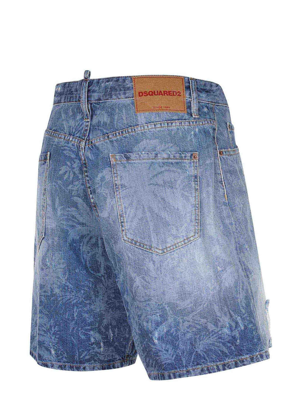 DSQUARED Shorts S74MU0967 D30011-470 Medium Blue
