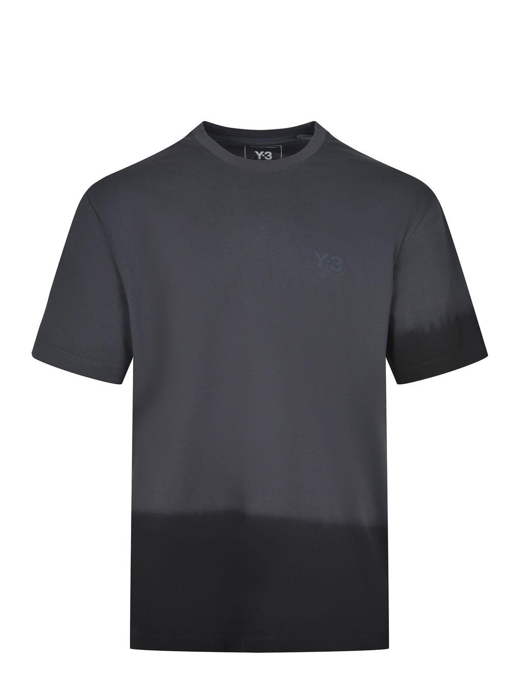 Y-3 T-shirt KQ9787 NTGREY-BLACK Anthracite Grey