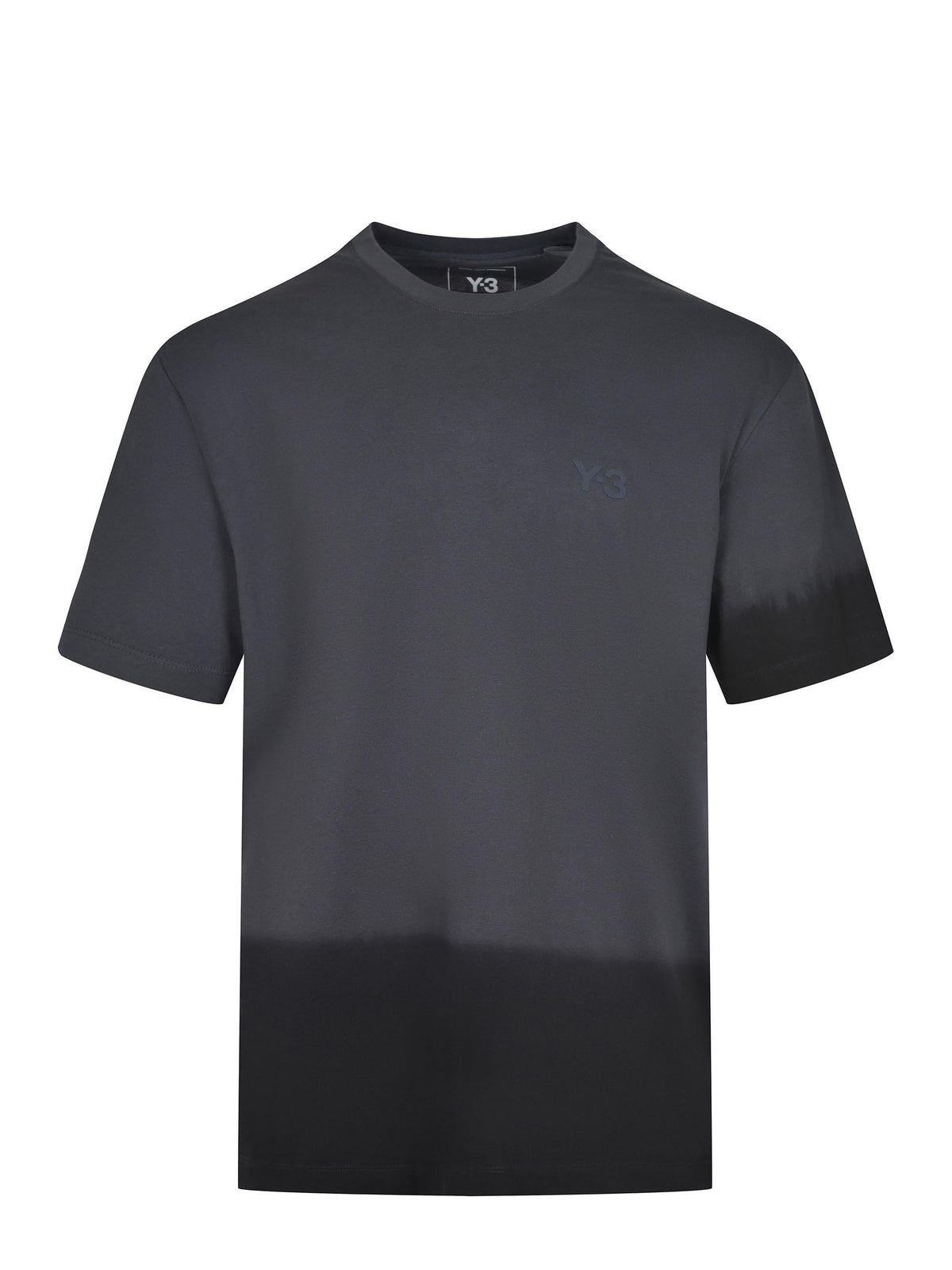 Y-3 T-shirt KQ9787 NTGREY-BLACK Anthracite Grey