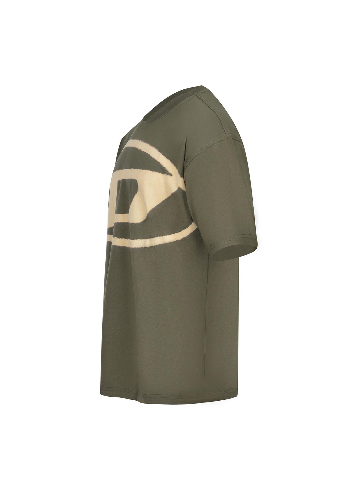 DIESEL T-shirt A14872 0QKAS-51F Olive green