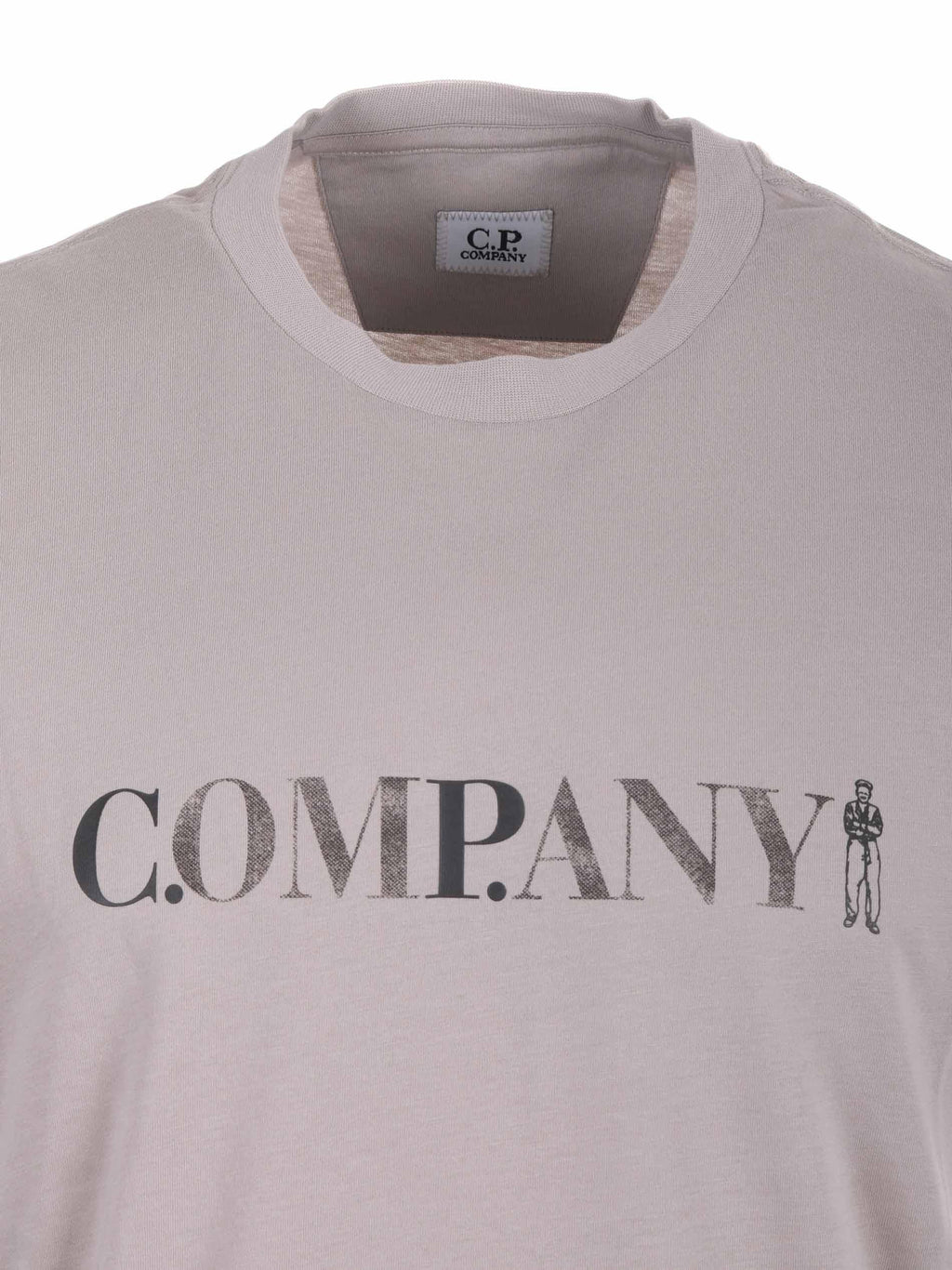 C.P. COMPANY T-shirt CMTS085A 005100W-904 Mastic