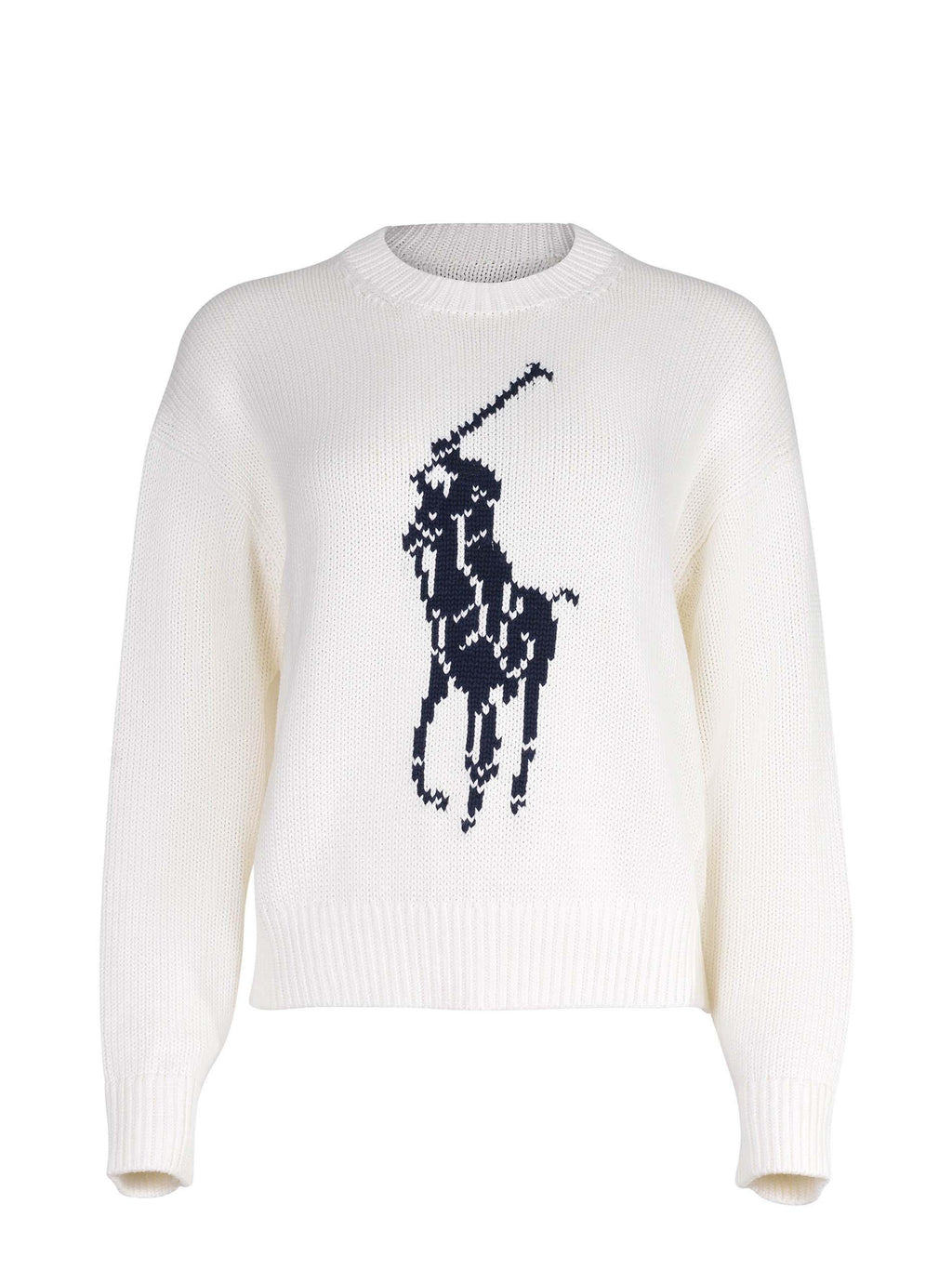 POLO RALPH LAUREN Knitted Sweaters 211A96234 002 White