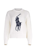 POLO RALPH LAUREN Knitted Sweaters 211A96234 002 White