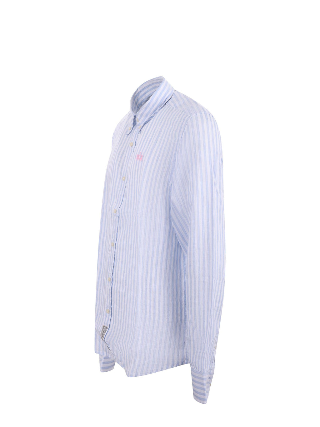 LA MARTINA Shirts MCC012-TL339 S7171 Light blue/white