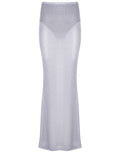 TWENTY FOURHAITCH Skirts A0089-NEW ISTANBUL SILVER Silver