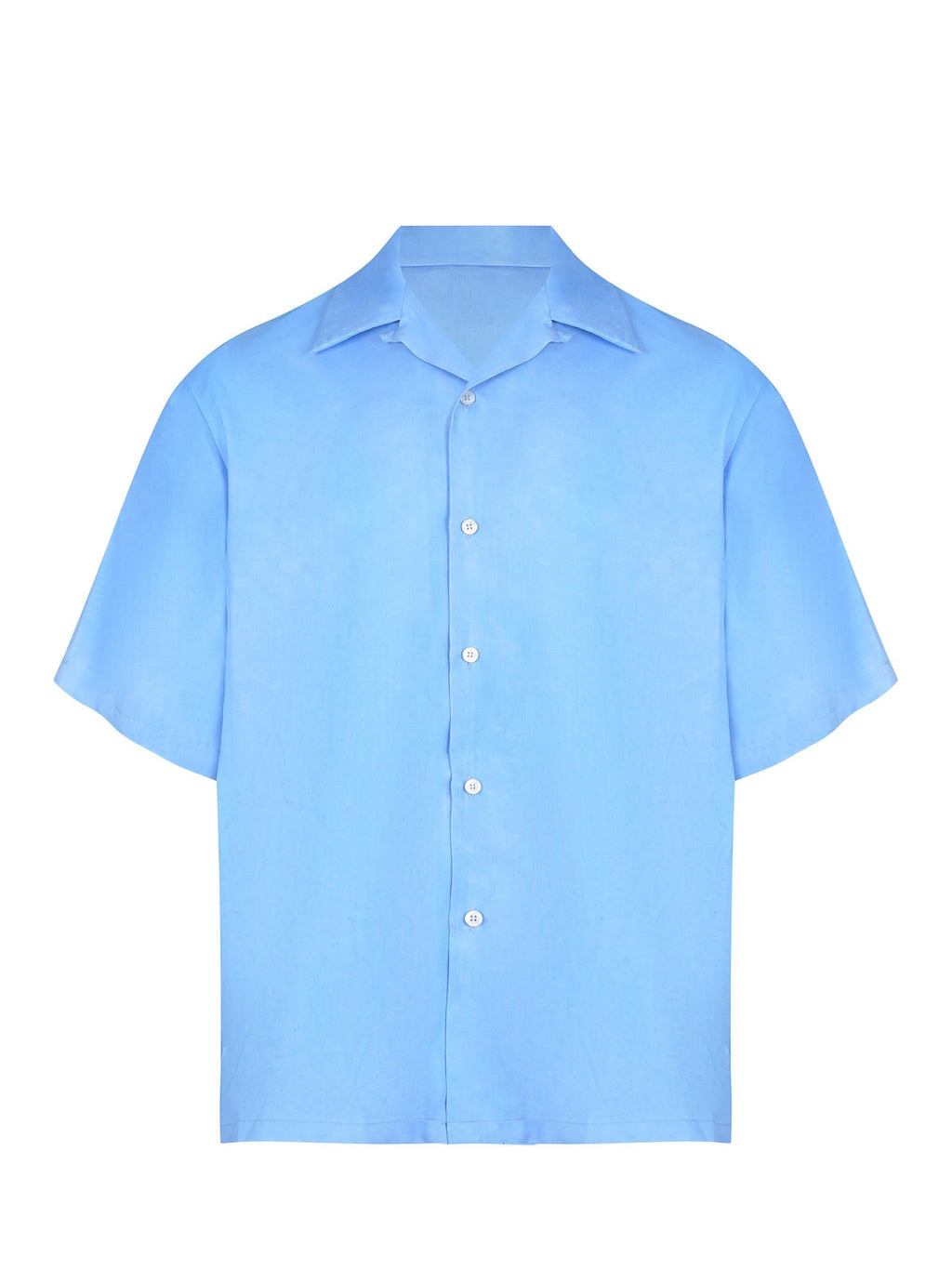 MSGM Shirts 4040ME08X 267009-84 Sky Blue