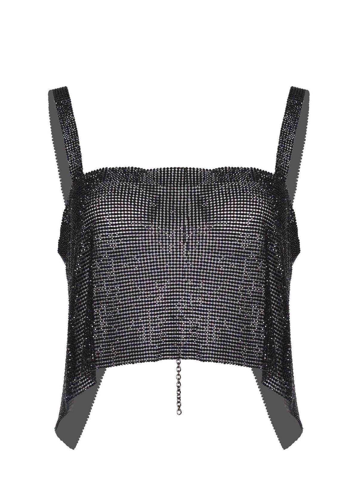 TWENTY FOURHAITCH Top A0121-NEW CETUS NERO Black