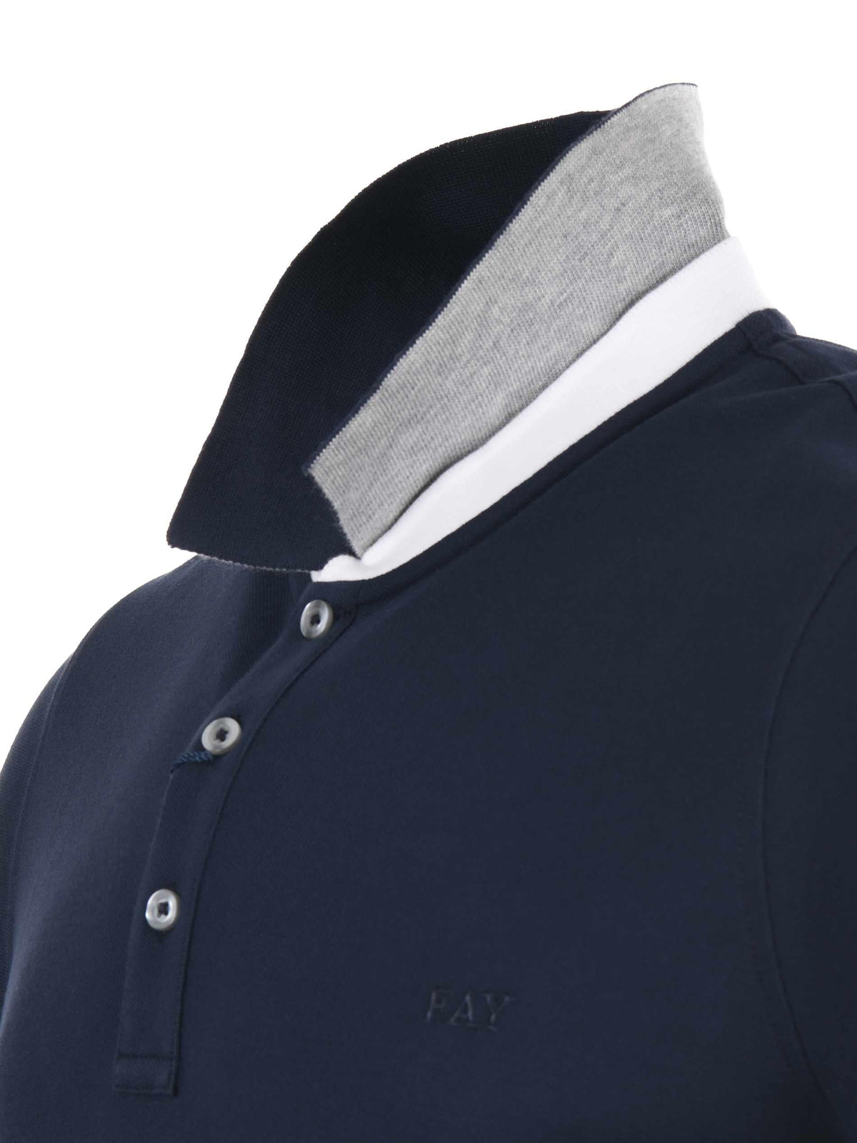FAY Polo NPMB252135S TDWU806 Dark blue