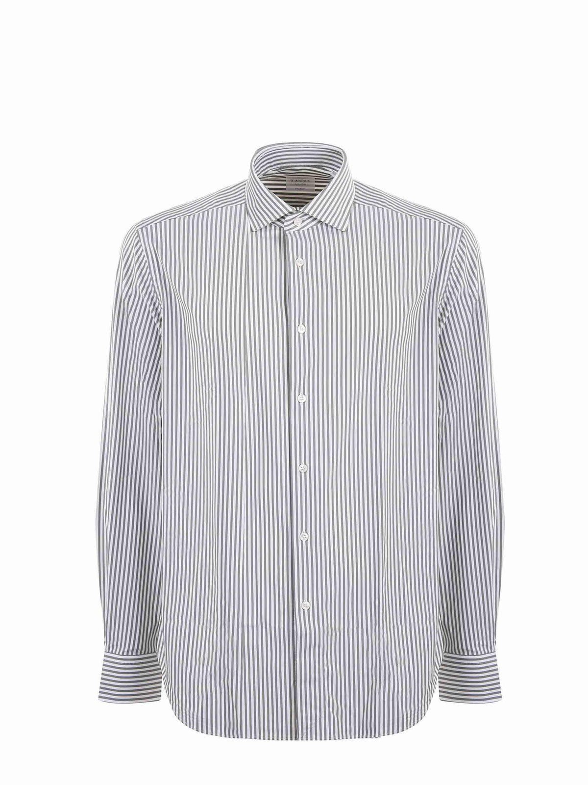 XACUS Shirts ACT358 21609-003 Green/white