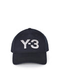 Y-3 Hats JP1142 BLACK-TALC Black