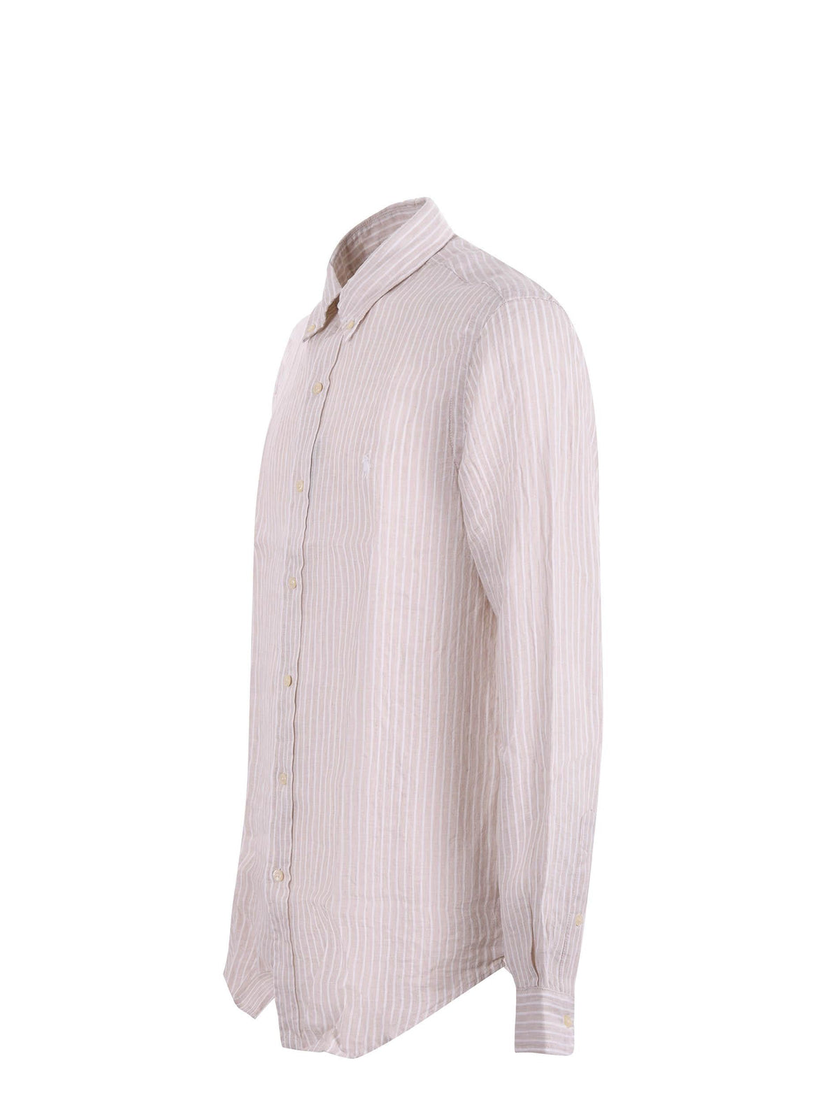 POLO RALPH LAUREN Shirts 710B15594 006 Beige/white