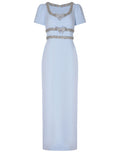 SELF-PORTRAIT Dresses SS26-201X Sky Blue