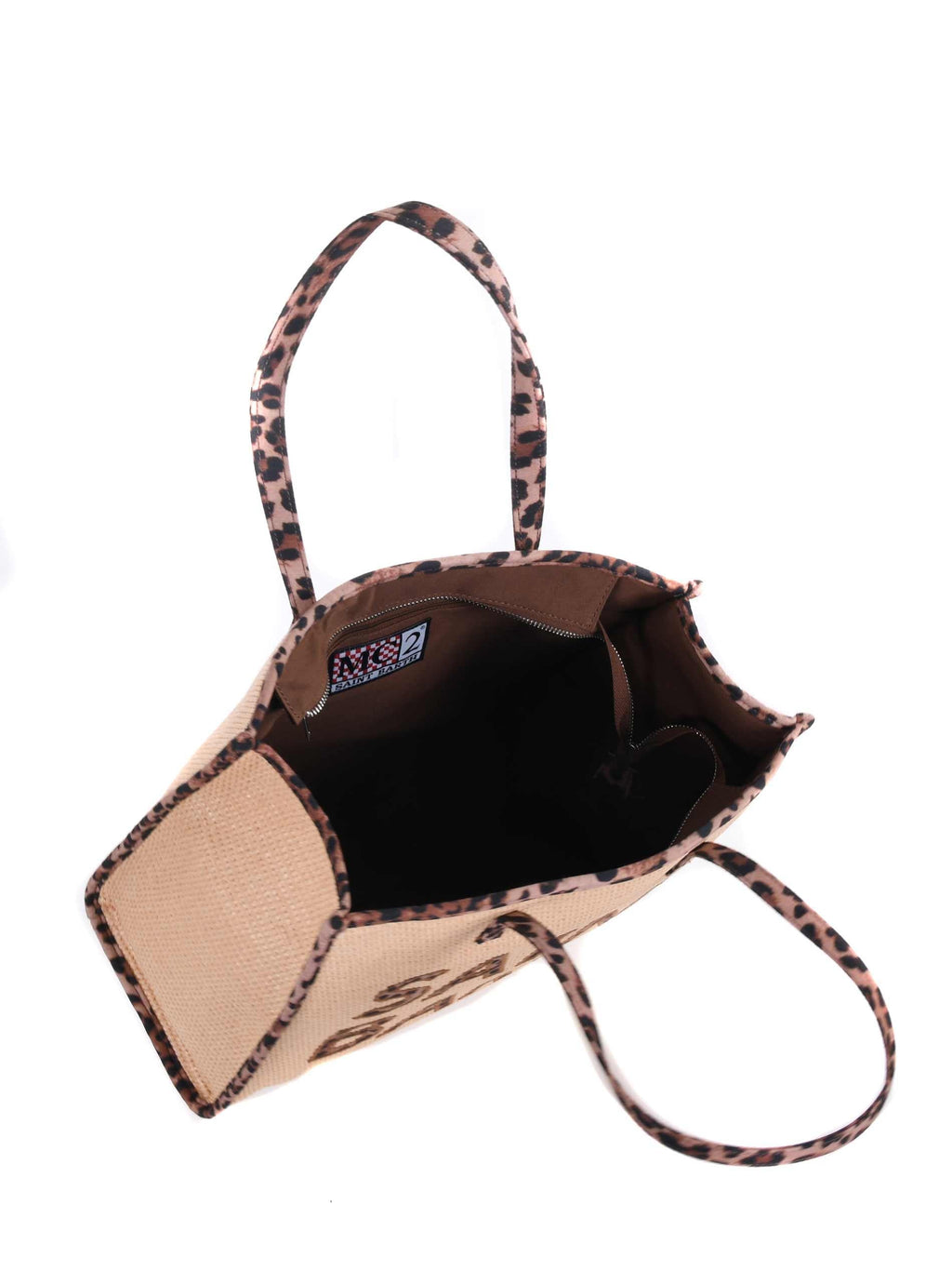 MC2 SAINT BARTH Bags VIV0007 00369L Beige/Leopard print
