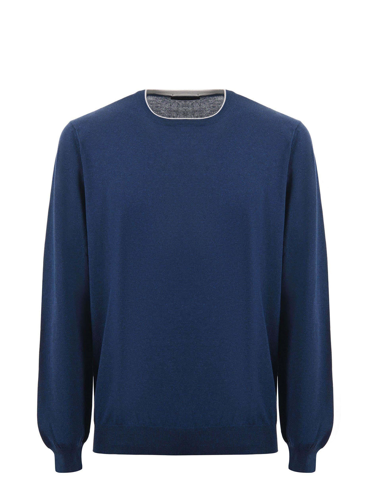 FAY Sweaters NMMC1501730 VHY043A Mélange Blue
