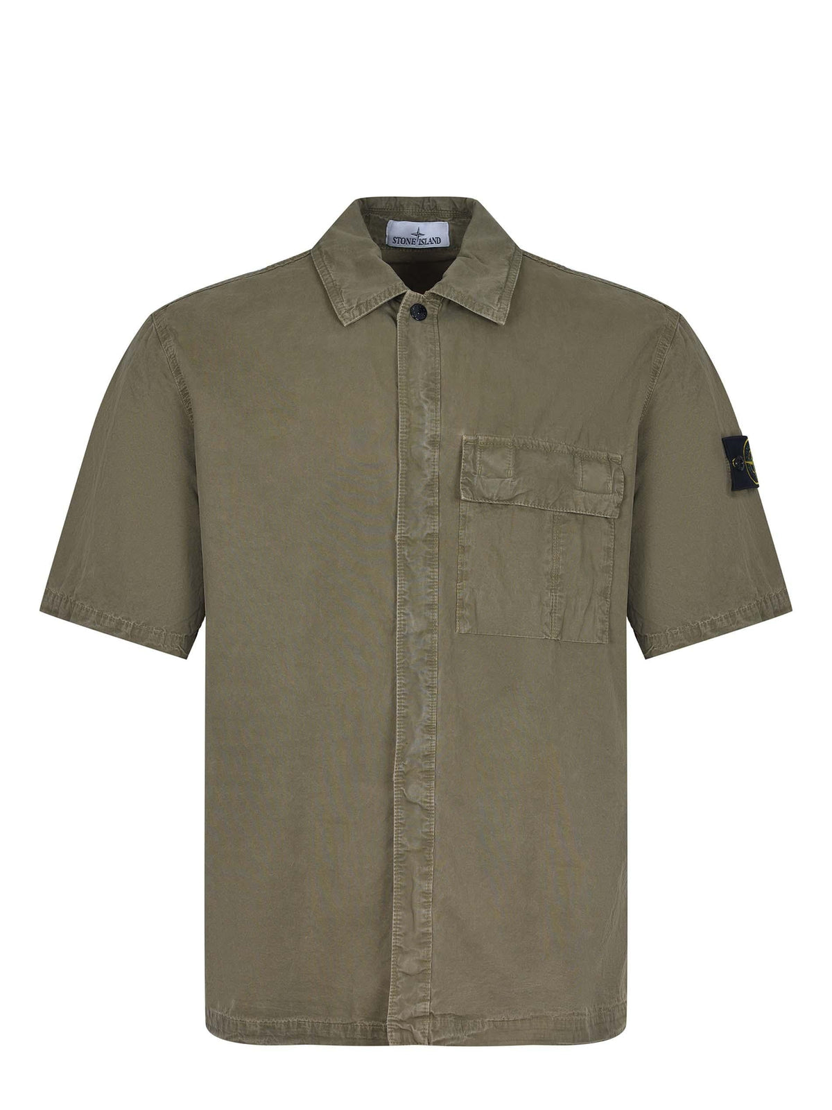 STONE ISLAND Shirts 1200031S00WN V015G Military green