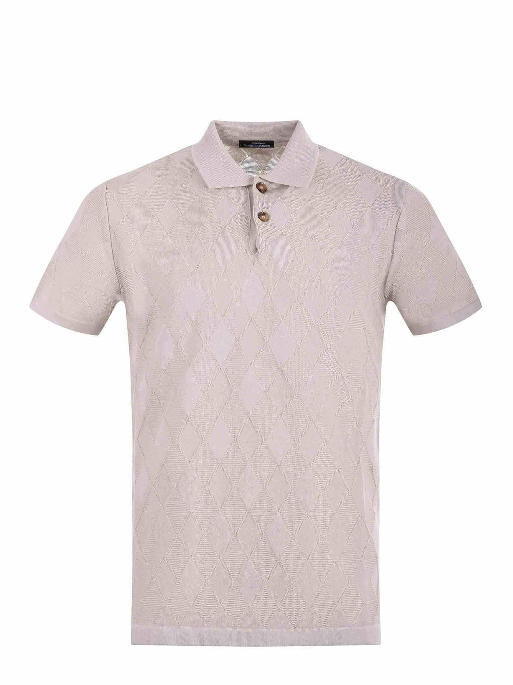 D.A. DANIELE ALESSANDRINI Polo MC0023 YCO001-2010 Beige