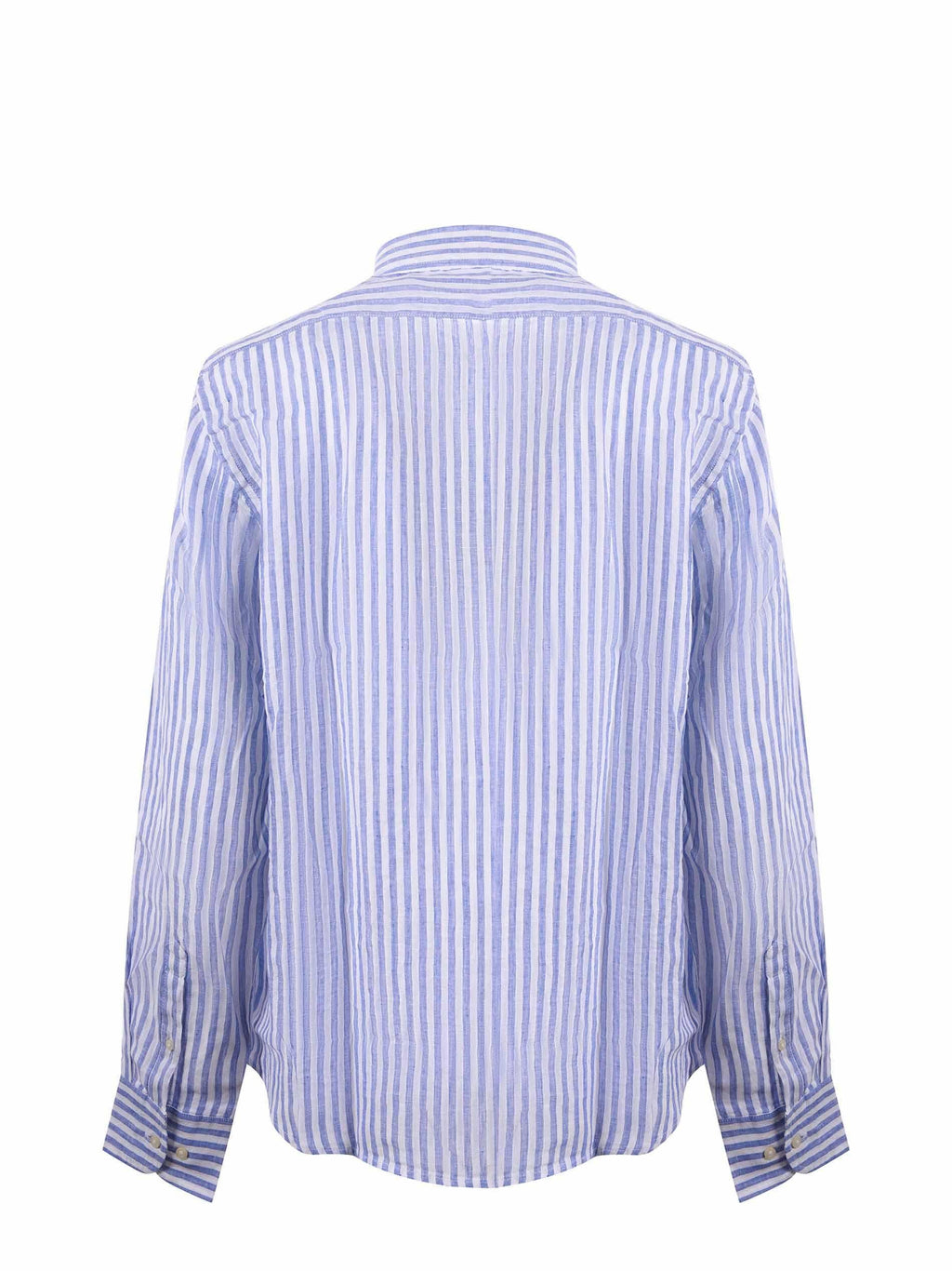 LA MARTINA Shirts MCC012-TL339 S7276 Blue/white