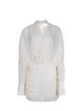 ROTATE Dresses 115716858 BCR1461-858 Cream