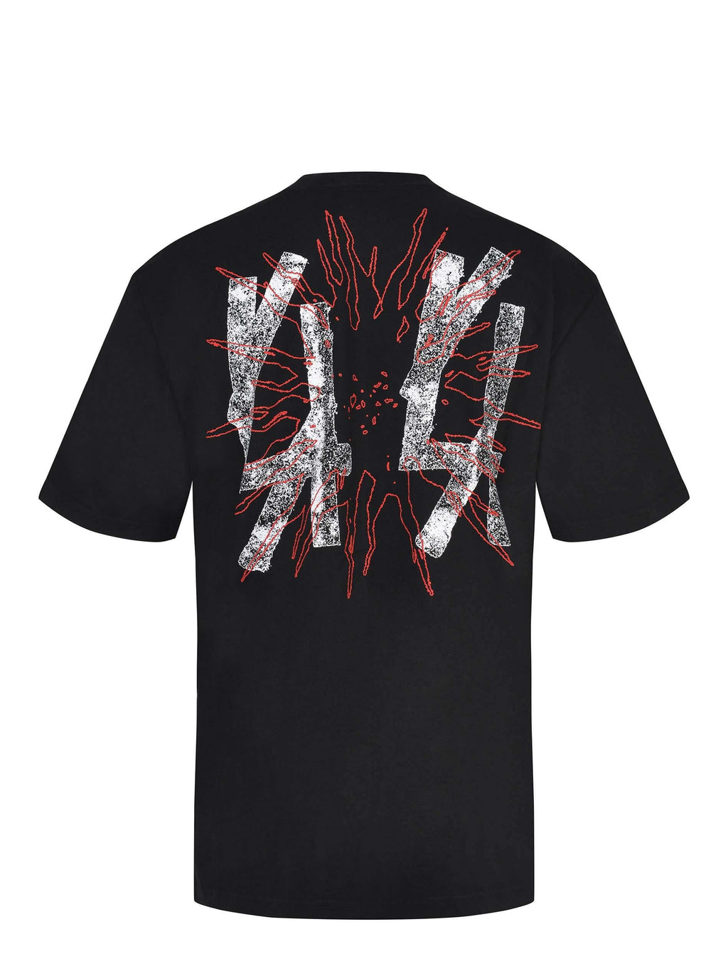44 LABEL GROUP T-shirt B0030556 FA582-P675 Black