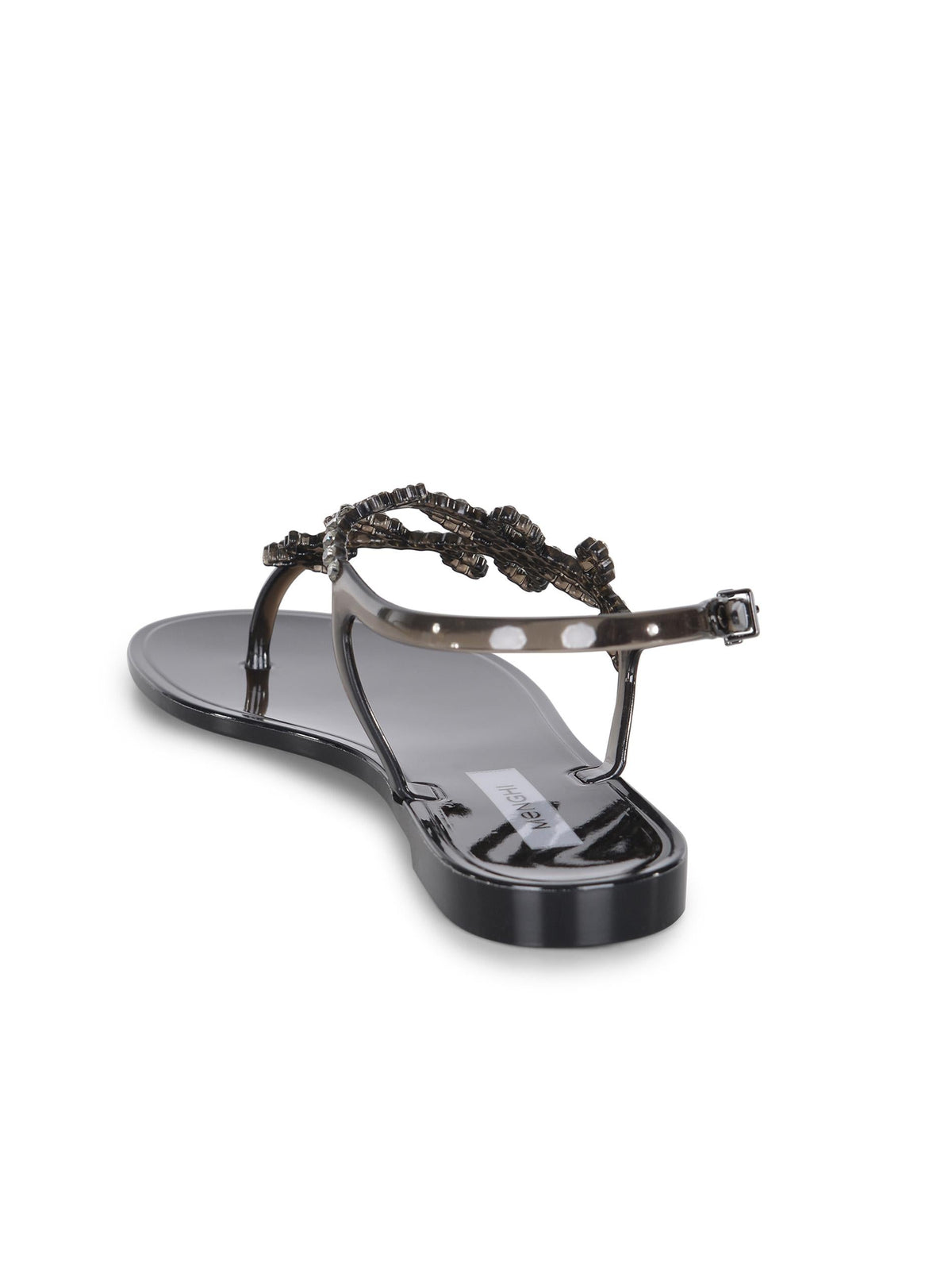 MENGHI Sandals 110-SW BLACK GEL Black