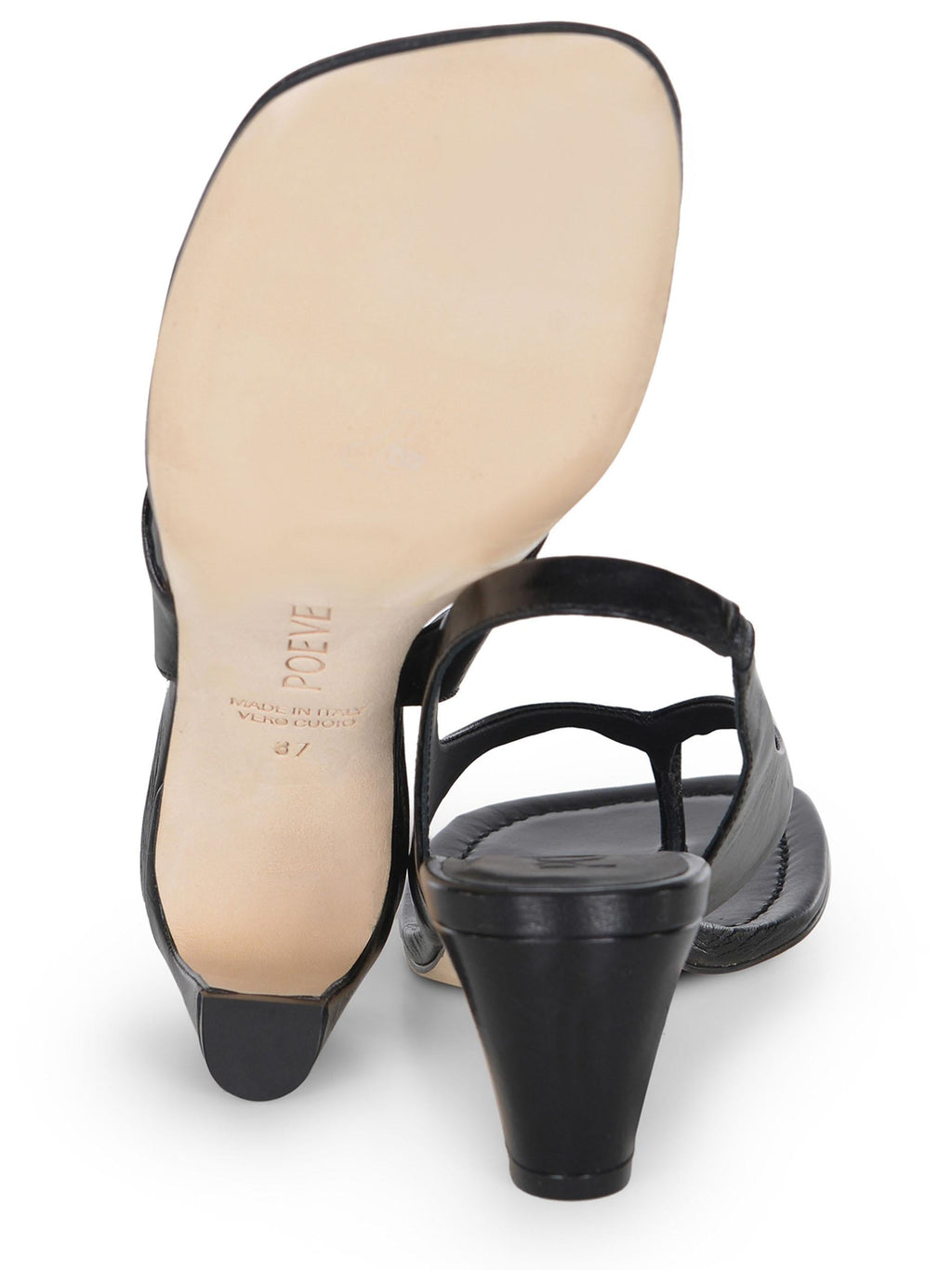 POEVE Sandals DDE56 BLACK Black