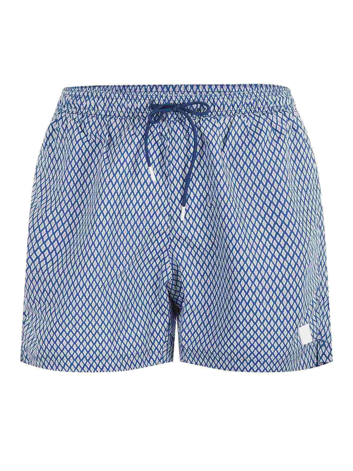 BOSS Swimwear 50518968 10261220-462 Blue/Beige
