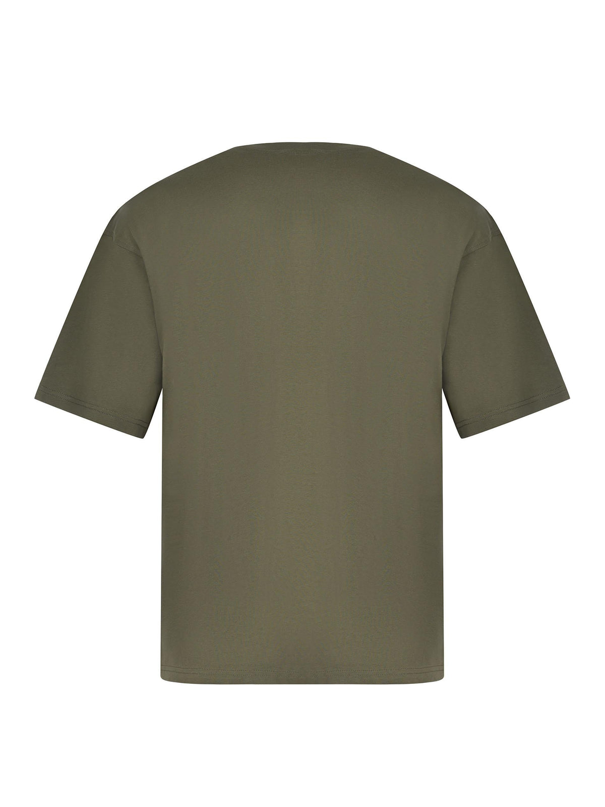DIESEL T-shirt A14872 0QKAS-51F Olive green