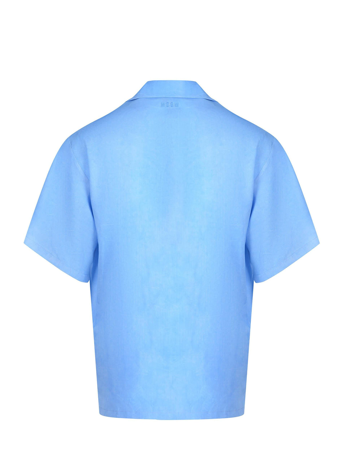MSGM Shirts 4040ME08X 267009-84 Sky Blue