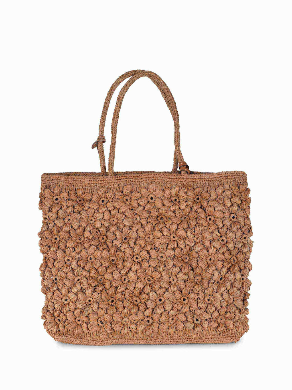 AFAR Handbags FLOWER L COGNAC Cognac