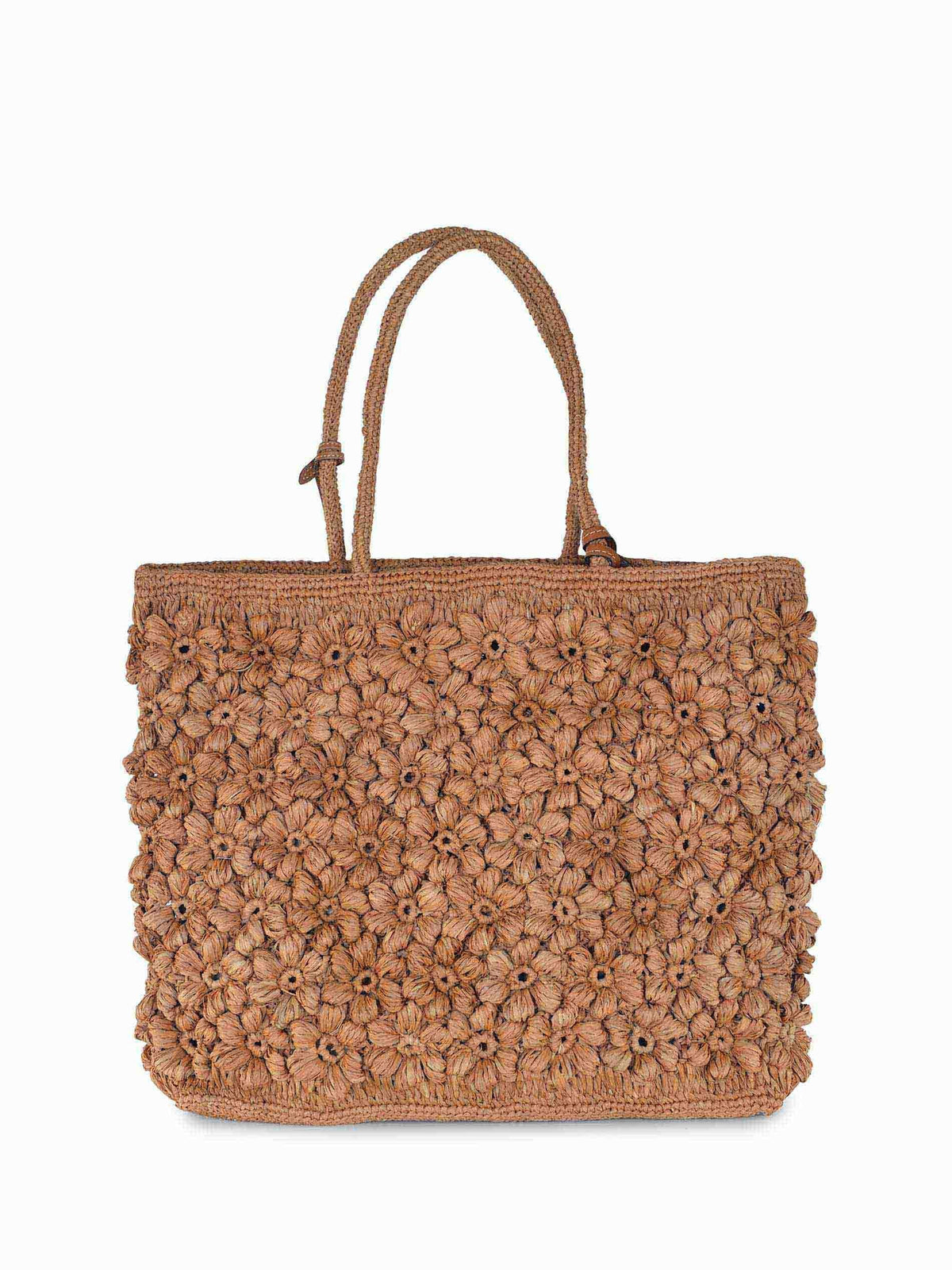 AFAR Handbags FLOWER L COGNAC Cognac
