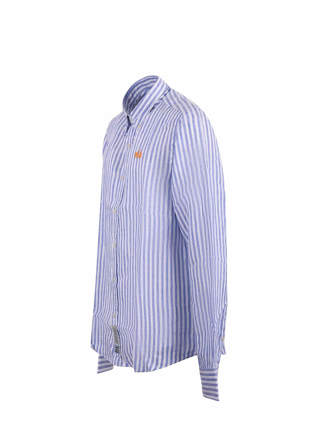 LA MARTINA Shirts MCC012-TL339 S7276 Blue/white