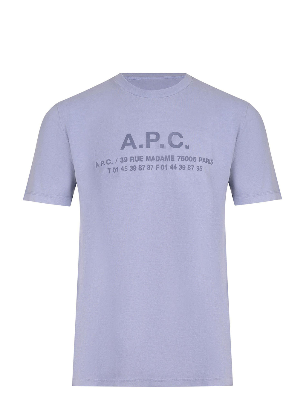 A.P.C. T-shirt COHBS-H26570 IAB Light blue