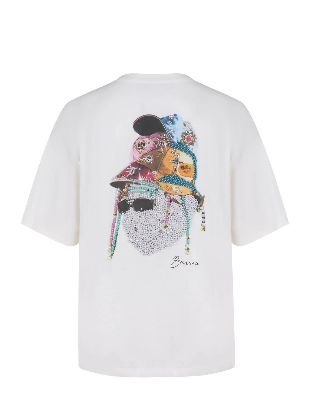 BARROW T-shirt S6BWUATH099 412 White