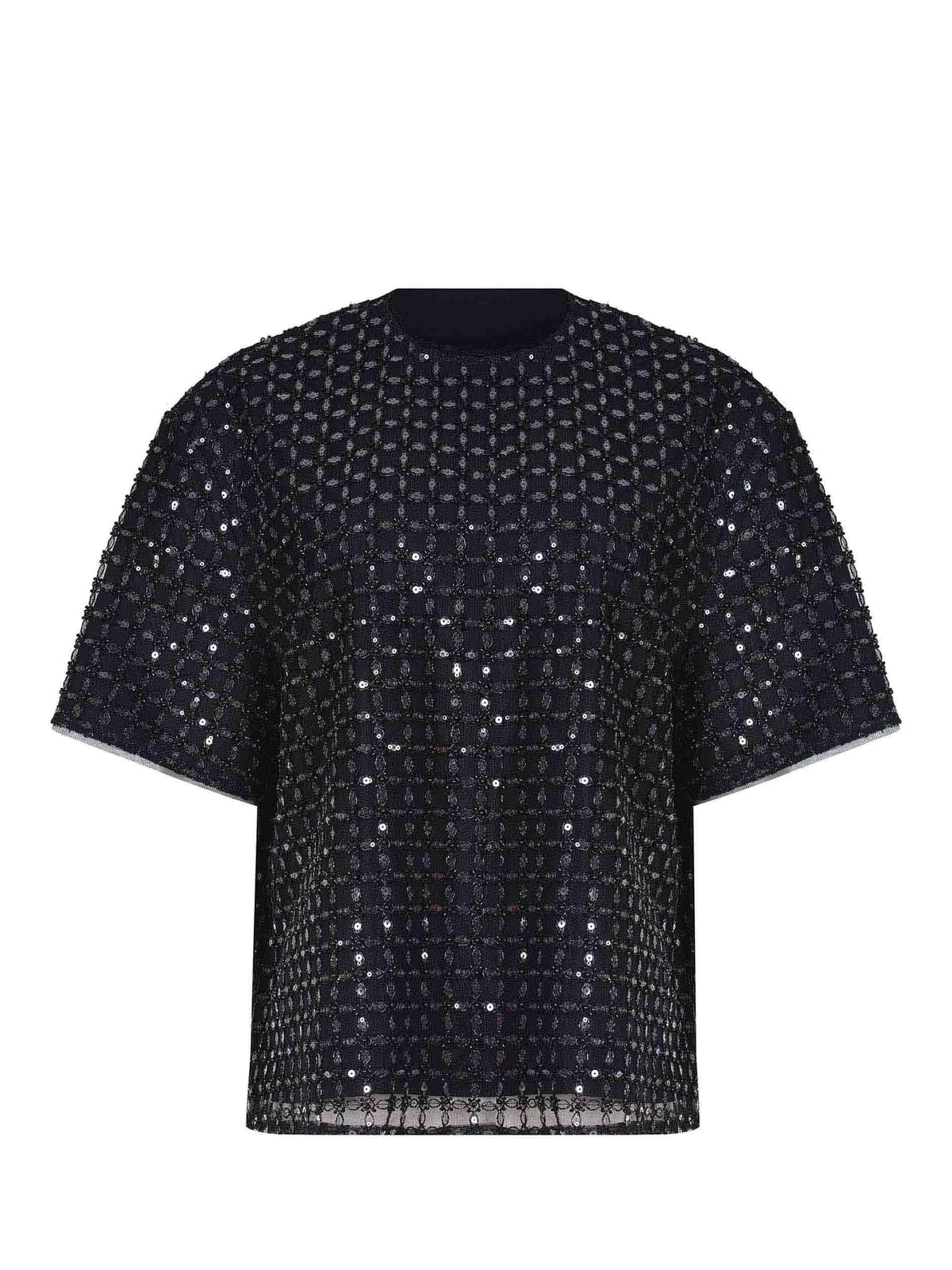 ROTATE T-shirt 115155100 BCR1487-100 Black