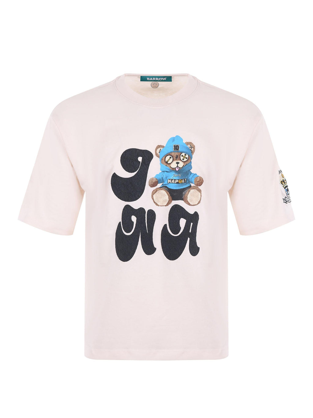 BARROW T-shirt F5BWUATH076 013 Cream