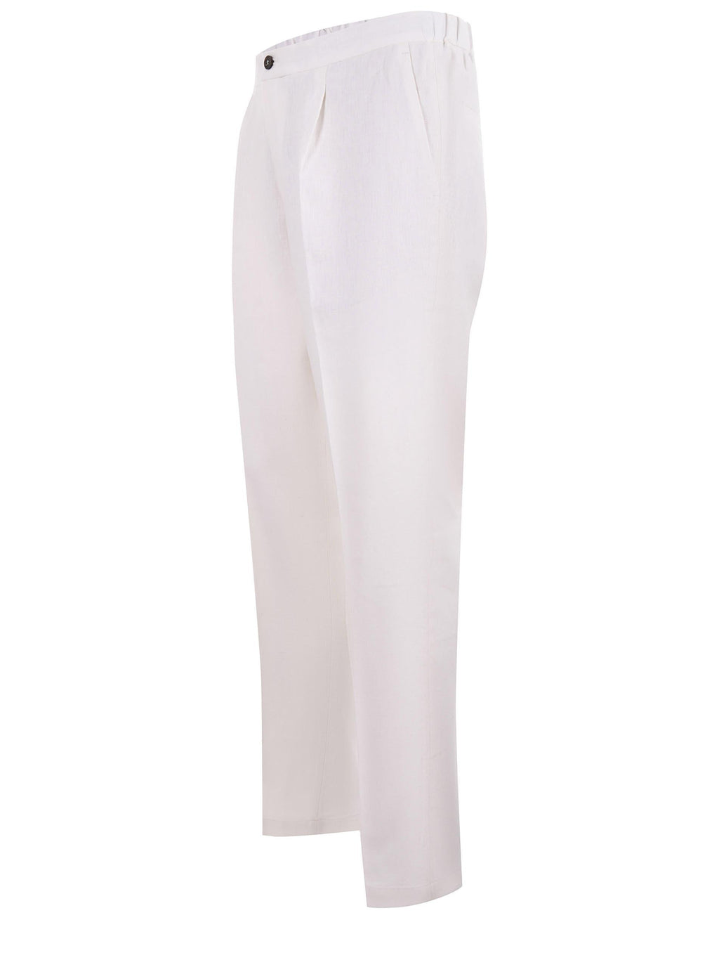 DEVORE Trousers DVR14C LI1002-0106 Ivory