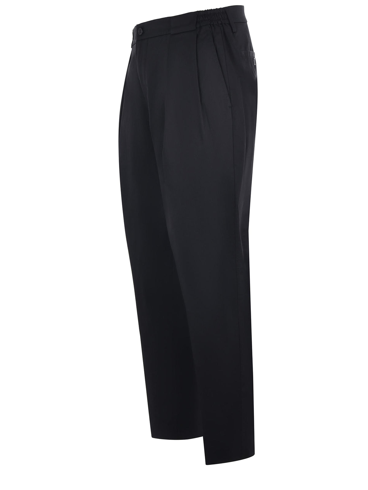 YES LONDON Trousers XP3366 NERO Black