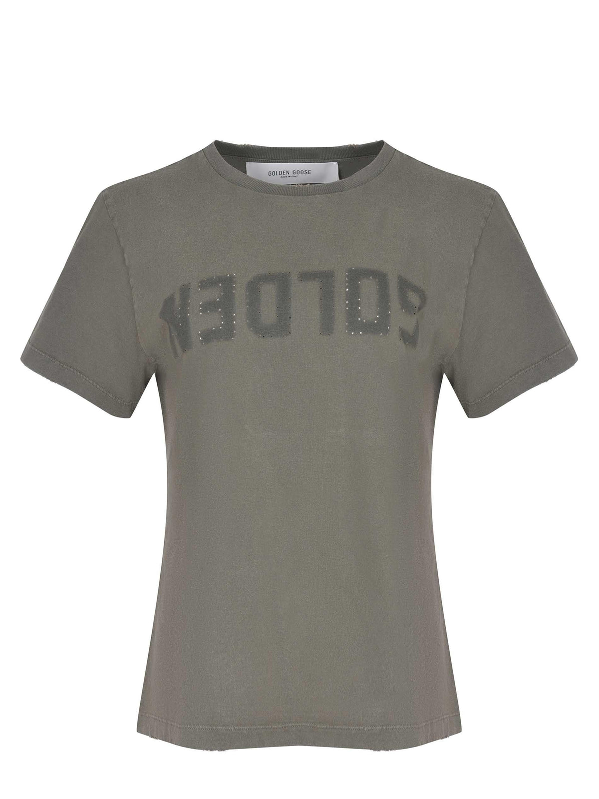 GOLDEN GOOSE T-shirt GWP01221 P000671-35479 Olive green