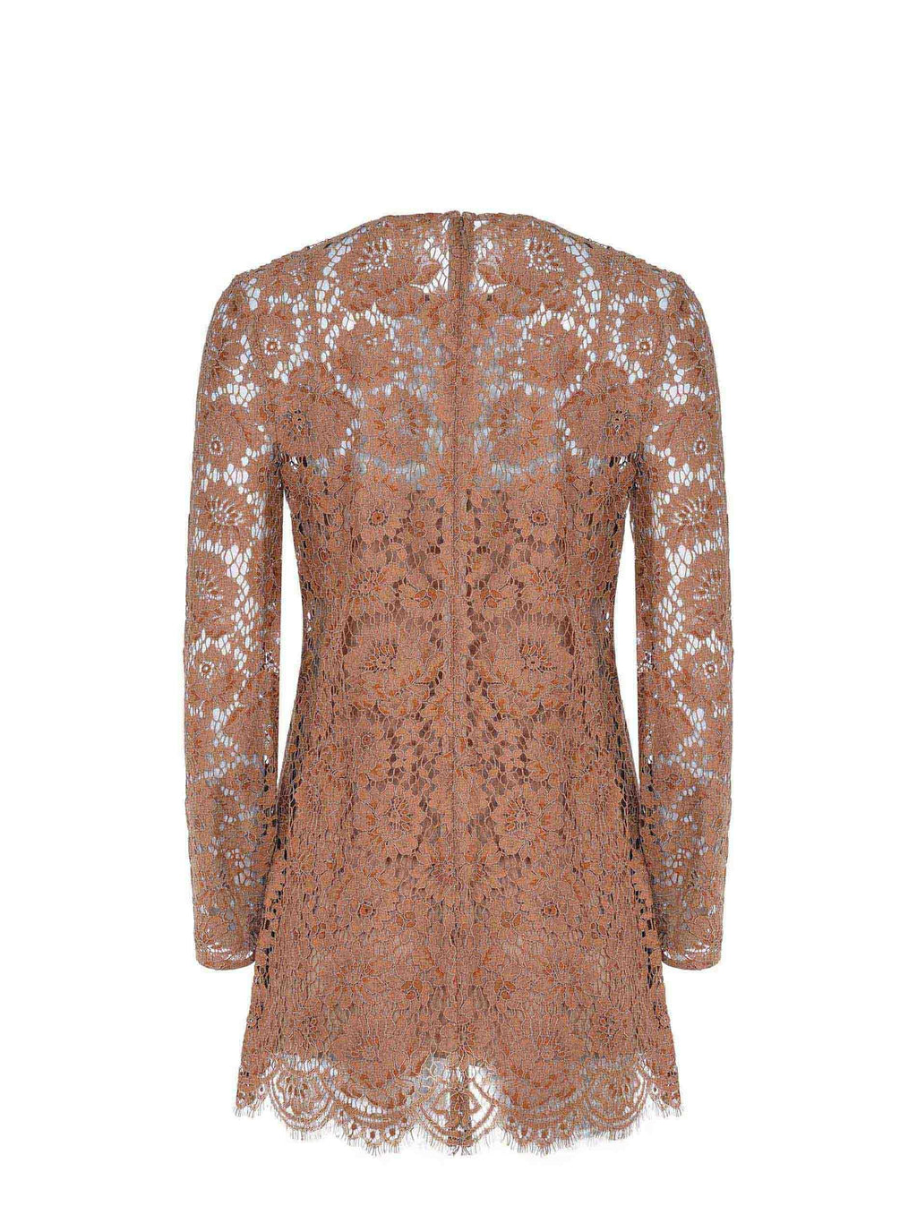 SELF-PORTRAIT Dresses SS25-001SA TAN Biscuit