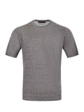 FILIPPO DE LAURENTIS T-shirt GC1MC LC14R-921 Mélange brown