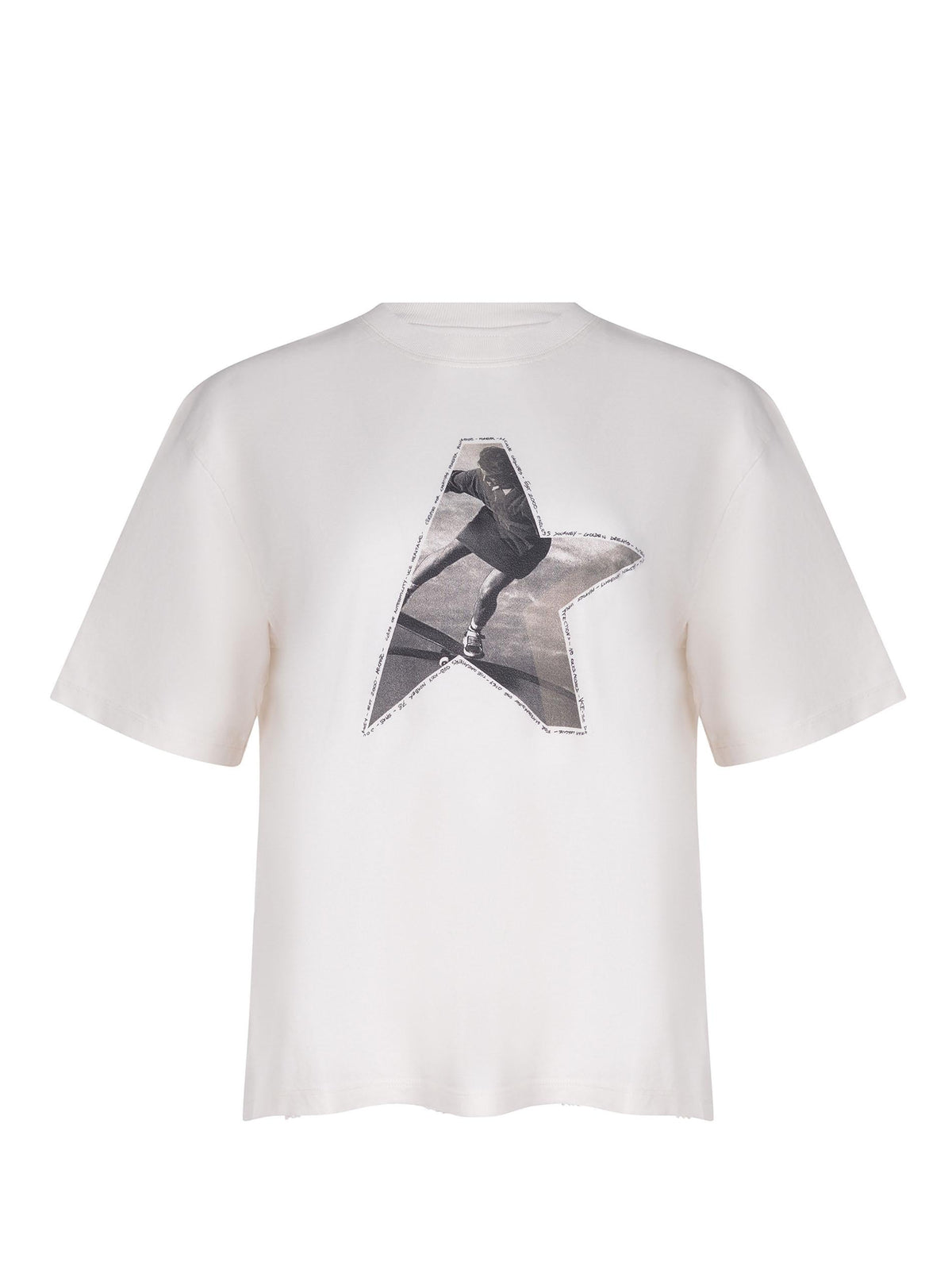 GOLDEN GOOSE T-shirt GWP01874 P002372-11560 Cream