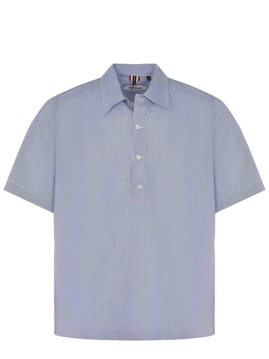 NEW YORK RESIDENT Shirts KURT R100 White/blue