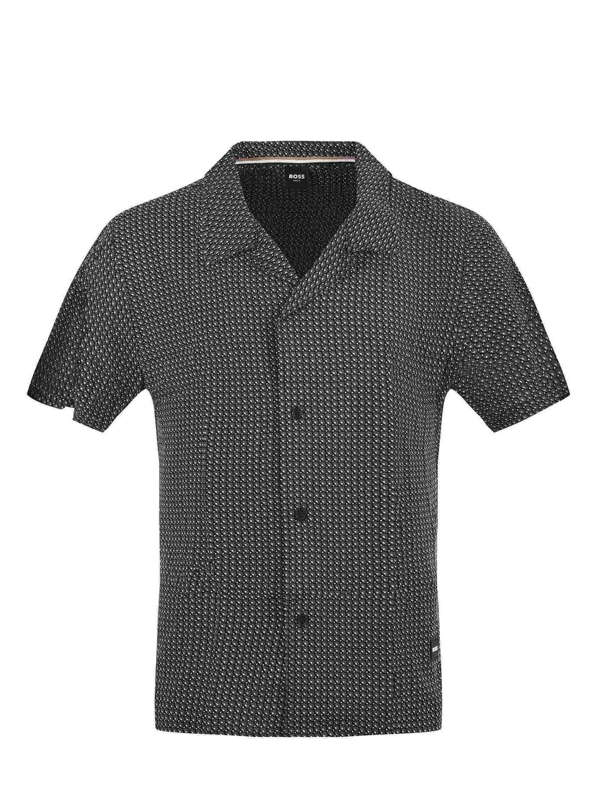 BOSS Shirts 50535793 10268906-005 Black/Beige
