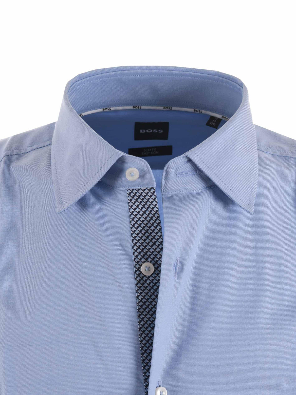 BOSS Shirts H-HANK-KENT-C6 50512824-450 Light Blue