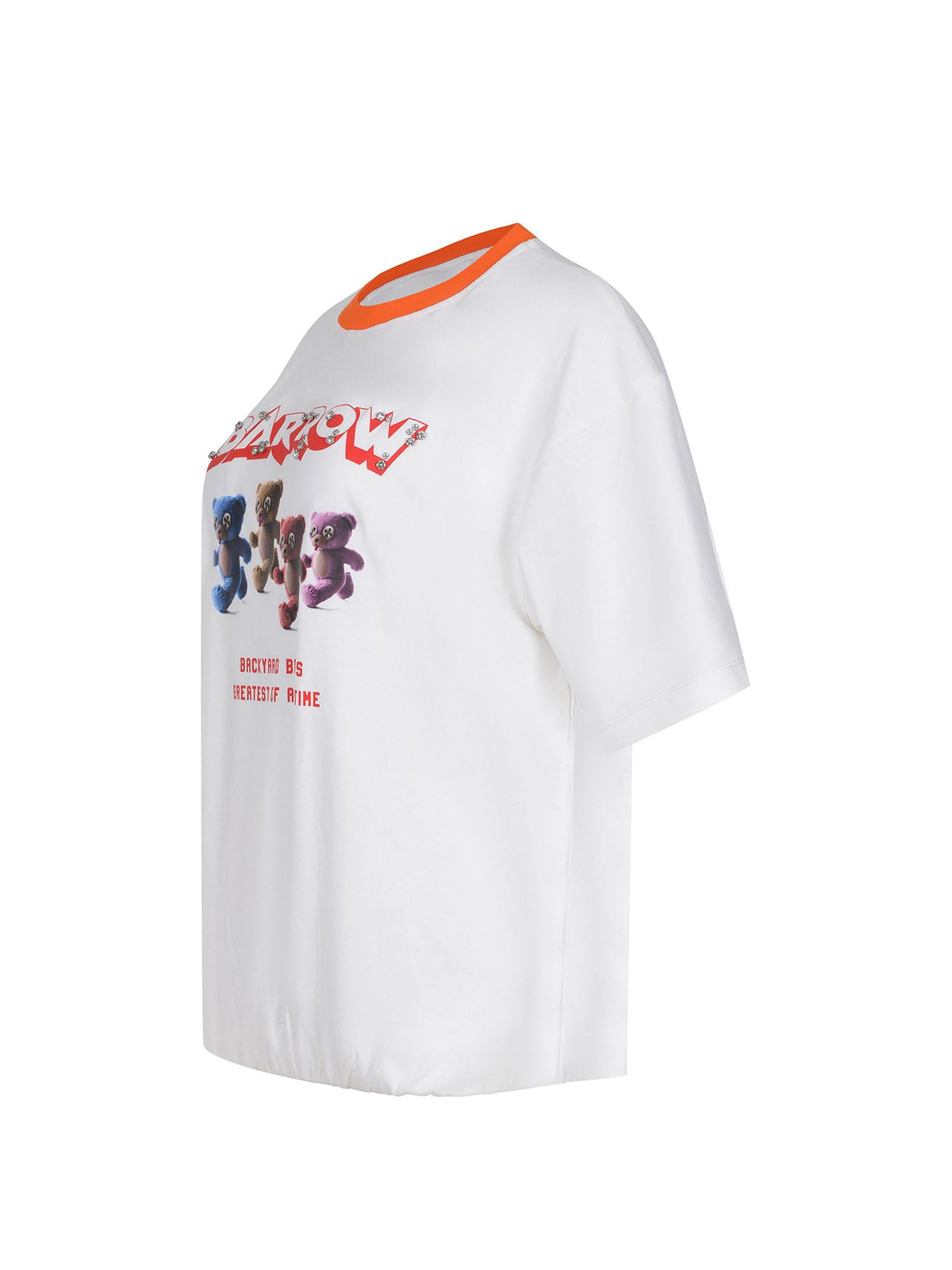 BARROW T-shirt S6BWWOTH128 412 White