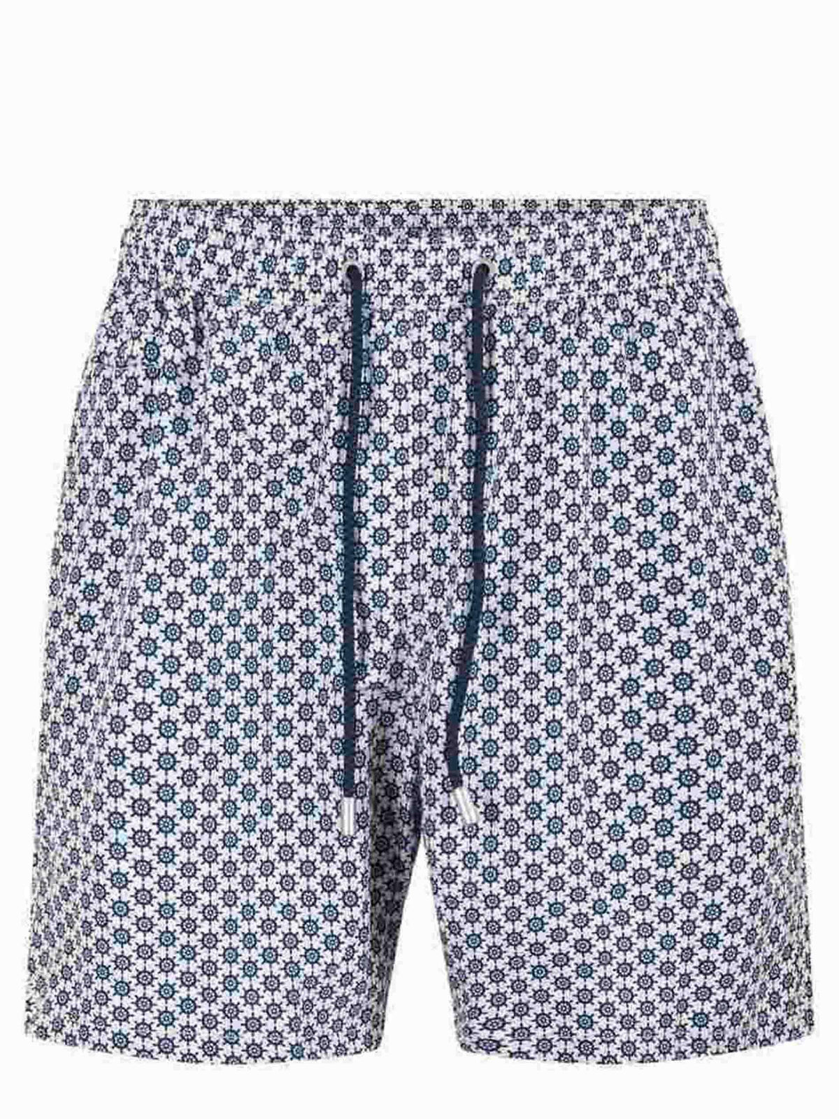 MC2 SAINT BARTH Swimwear LIG0003 07819L Cream/blue