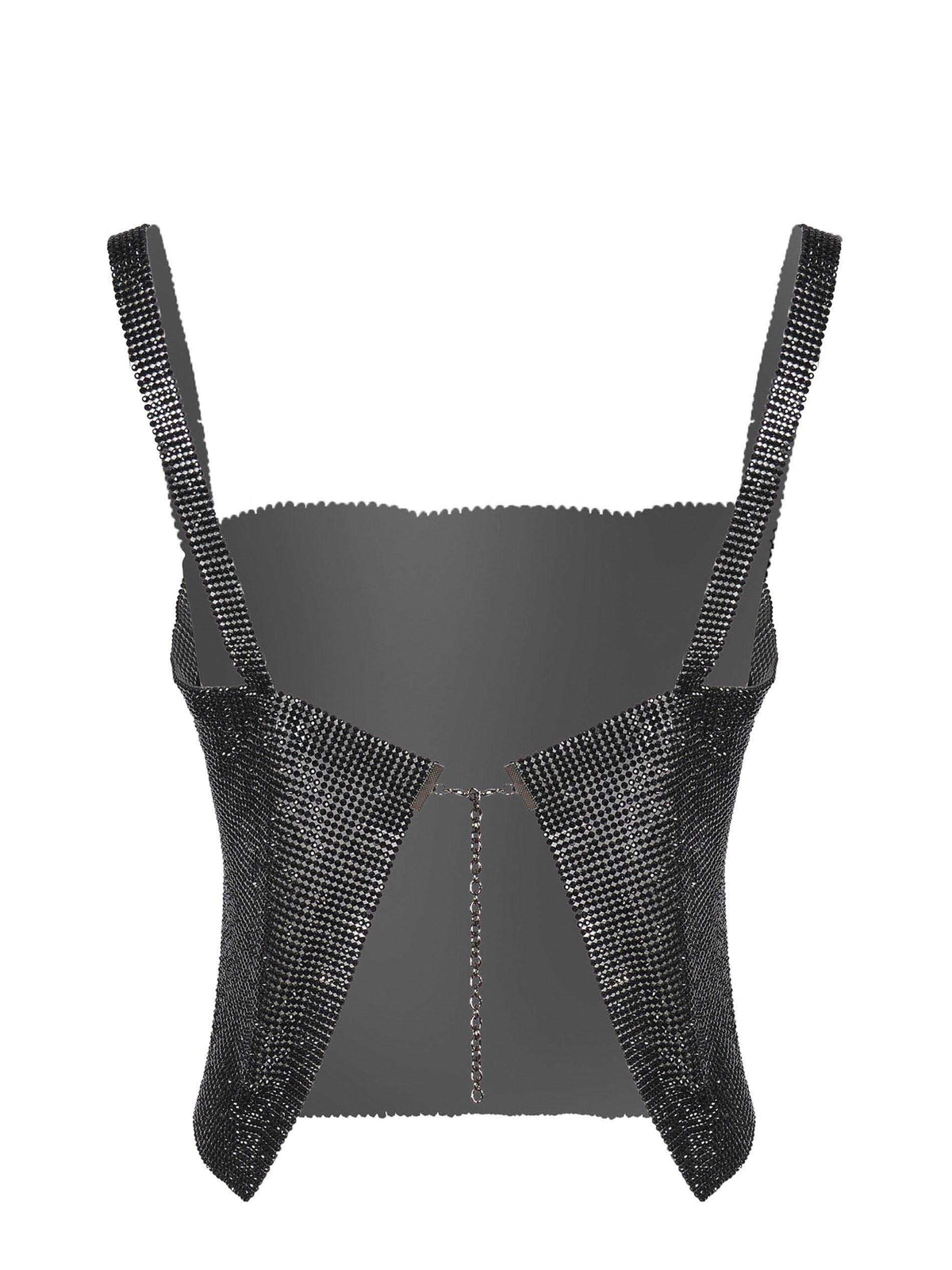 TWENTY FOURHAITCH Top A0121-NEW CETUS NERO Black